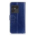 Sony Xperia 1 VIII Lommebokveske med Stativ - Blå