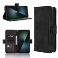 Sony Xperia 1 VIII Kortholder Lommebokveske - Svart