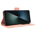 Sony Xperia 1 VIII Kortholder Lommebokveske - Rosa