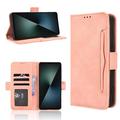 Sony Xperia 1 VIII Kortholder Lommebokveske - Rosa