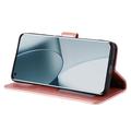 Sony Xperia 1 VIII Mandala Lommebok-deksel med håndleddsstropp - rosa