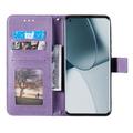 Sony Xperia 1 VIII Mandala Lommebok-deksel med håndleddsstropp - Lilla