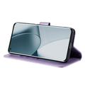 Sony Xperia 1 VIII Mandala Lommebok-deksel med håndleddsstropp - Lilla