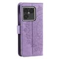 Sony Xperia 1 VIII Mandala Lommebok-deksel med håndleddsstropp - Lilla