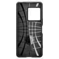 Sony Xperia 1 VIII Spigen Rugged Armor TPU-deksel - Svart