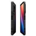 Sony Xperia 1 VIII Spigen Rugged Armor TPU-deksel - Svart