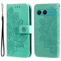 Sony Xperia 10 VII Mandala Series Lommebok-deksel - Grønn