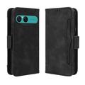 Sony Xperia 10 VIII Kortholder Lommebokveske - Svart