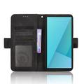 Sony Xperia 10 VIII Kortholder Lommebokveske - Svart