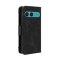 Sony Xperia 10 VIII Kortholder Lommebokveske - Svart