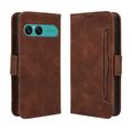 Sony Xperia 10 VIII Kortholder Lommebokveske - brun
