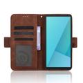 Sony Xperia 10 VIII Kortholder Lommebokveske - brun