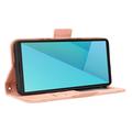 Sony Xperia 10 VIII Kortholder Lommebokveske - Rosa