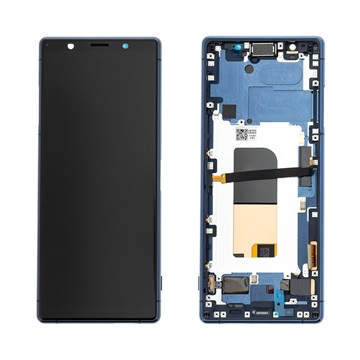 Sony Xperia 5 Frontdeksel & LCD-skjerm 1319-9384 - Blå