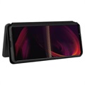 Sony Xperia 5 III Flip-deksel - Karbonfiber