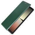 Sony Xperia 5 IV Flip-deksel - Karbonfiber - Grønn