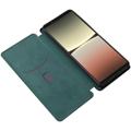 Sony Xperia 5 IV Flip-deksel - Karbonfiber