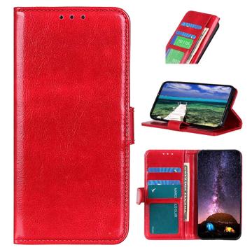 Sony Xperia 5 IV Lommebok-deksel med Magnetisk Lukning - Rød