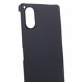 Sony Xperia 5 V Gummiert Plastdeksel - Svart