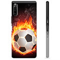 Sony Xperia L4 TPU-deksel - Fotballflamme