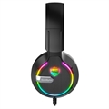 SoulBytes S19 Gaming Headset med RGB - Svart
