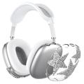 Sparkly Star 3-i-1-beskyttelsessett for AirPods Max - Sølv