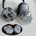 Sparkly Star 3-i-1-beskyttelsessett for AirPods Max - Sølv