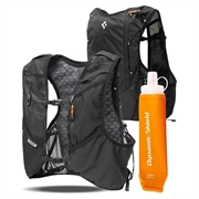 Spigen A721 Dynamic Shield løpevest med 500ml drikkeflaske - M/L - svart