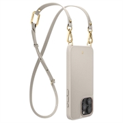 iPhone 15 Pro Spigen Cyrill Classic Charm Mag Hybrid-deksel - Kremfarget