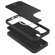 iPhone 15 Pro Spigen Cyrill Kajuk Mag Hybrid-deksel - Svart