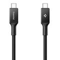 Spigen EB10015CC Essential USB-C-kabel - 100W, 1.5m - svart