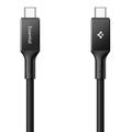 Spigen EB24015CC Essential USB-C-kabel - 240W, 1.5m - svart
