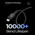 Spigen EB24015CC Essential USB-C-kabel - 240W, 1.5m - svart