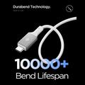 Spigen EB24015CC Essential USB-C-kabel - 240W, 1.5m - hvit