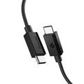 Spigen EB6010CC Essential USB-C-kabel - 100cm/60W - svart
