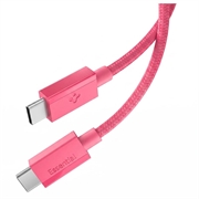 Spigen EB6010CC Essential USB-C-kabel - 100cm/60W - Rosa