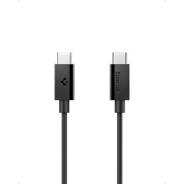 Spigen EB6020CC Essential USB-C-kabel - 200cm/60W - svart