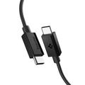 Spigen EB6020CC Essential USB-C-kabel - 200cm/60W - svart