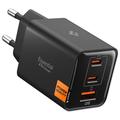 Spigen Essential 47W GaN-vegglader - 2x USB-C, 1x USB-A