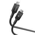 Spigen Essential EB24012CC USB-C-kabel 240W - 40 Gb/s, 1.2m - Svart