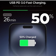 Spigen EE201EU Essential 20W lader - USB-C - Hvit