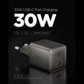 Spigen Essential EE301EU-GAN 30W GaN USB-C hurtiglader – Gunmetal