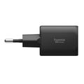 Spigen Essential EE352EU 2-port vegglader 35W - svart