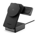 Spigen Essential Qi2.2 sammenleggbar 3-i-1 magnetisk trådløs lader - 25W - svart