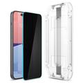 iPhone 15 Plus Spigen Glas.tR Ez Fit Privacy Skjermbeskytter - 2 Stk.