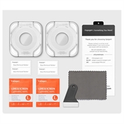 Spigen Glas.tR Ez Fit Samsung Galaxy Watch6 Beskyttelsesglass - 44mm - 2 Stk.