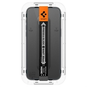 iPhone 15 Pro Spigen Glas.tR Ez Fit Skjermbeskytter - 2 Stk.