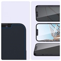 Spigen Glas.tR Slim Privacy iPhone 13/13 Pro/14/16e Skjermbeskytter