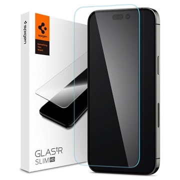Spigen Glas.tR Slim iPhone 14 Pro Skjermbeskytter