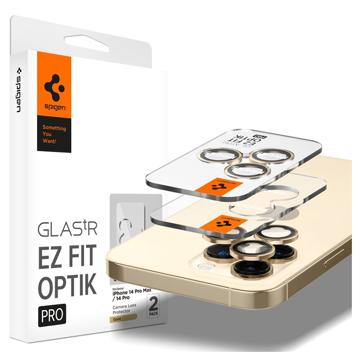 Spigen Glas.tR Ez Fit Optik Pro iPhone 14 Pro/14 Pro Max/15 Pro/15 Pro Max Kamera Linse Beskytter